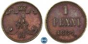1 penni 1884 year