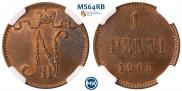 1 penni 1905 year