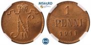 1 penni 1911 year