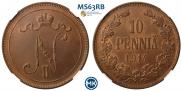 10 pennia 1914 year