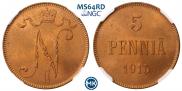 5 pennia 1915 year