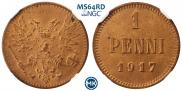1 penni 1917 year