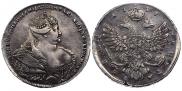 1 rouble 1737 year