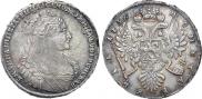 1 рубль 1736 года