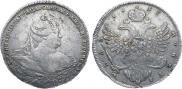 1 rouble 1737 year