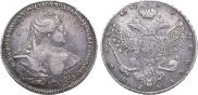1 rouble 1737 year