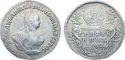 Grivennik 1742 year