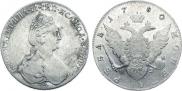 1 rouble 1780 year