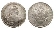 1 рубль 1737 года