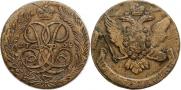 5 kopecks 1758 year