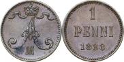 1 penni 1888 year