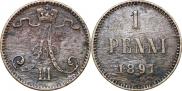 1 penni 1891 year