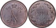 10 pennia 1914 year