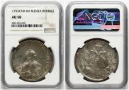 1 rouble 1755 year