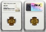 10 markkaa 1882 year