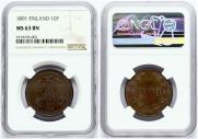 10 pennia 1891 year