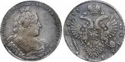 1 rouble 1733 year