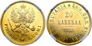 20 markkaa 1878 year