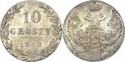 10 groszy 1840 year