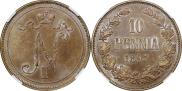 10 пенни 1895 года