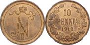 10 пенни 1912 года