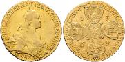 10 roubles 1769 year
