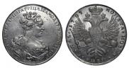 1 рубль 1727 года