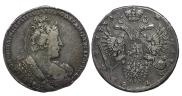 1 rouble 1733 year