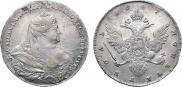 1 рубль 1737 года