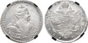 1 рубль 1738 года