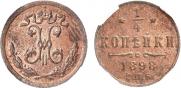 1/4 копейки 1898 года
