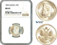 25 kopecks 1896 year