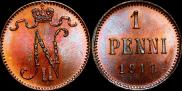 1 penni 1911 year