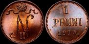 1 penni 1913 year
