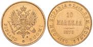 10 марок 1879 года