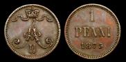 1 penni 1875 year