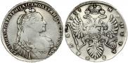 1 rouble 1737 year