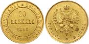 20 марок 1891 года