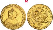 2 рубля 1756 года