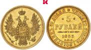 5 roubles 1853 year
