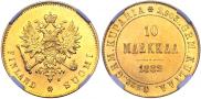 10 марок 1882 года