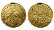 1 червонец 1707 года