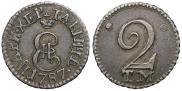 2 kopecks 1787 year