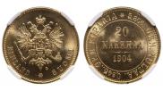 20 марок 1904 года