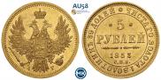 5 roubles 1853 year
