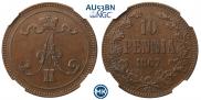 10 pennia 1867 year