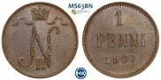 1 penni 1907 year