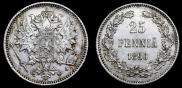 25 пенни 1890 года