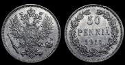 50 pennia 1911 year
