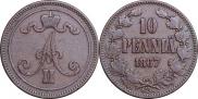 10 pennia 1867 year
